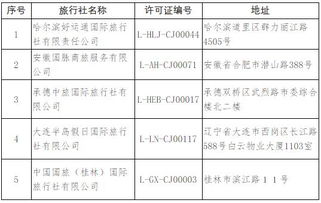 文旅部重拳出擊 取消注銷14家旅行社經(jīng)營資格
